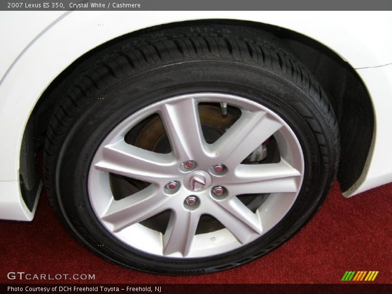 Crystal White / Cashmere 2007 Lexus ES 350