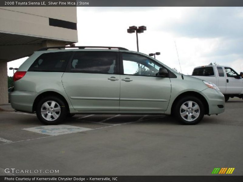 Silver Pine Mica / Stone 2008 Toyota Sienna LE