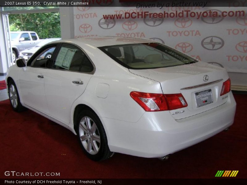 Crystal White / Cashmere 2007 Lexus ES 350