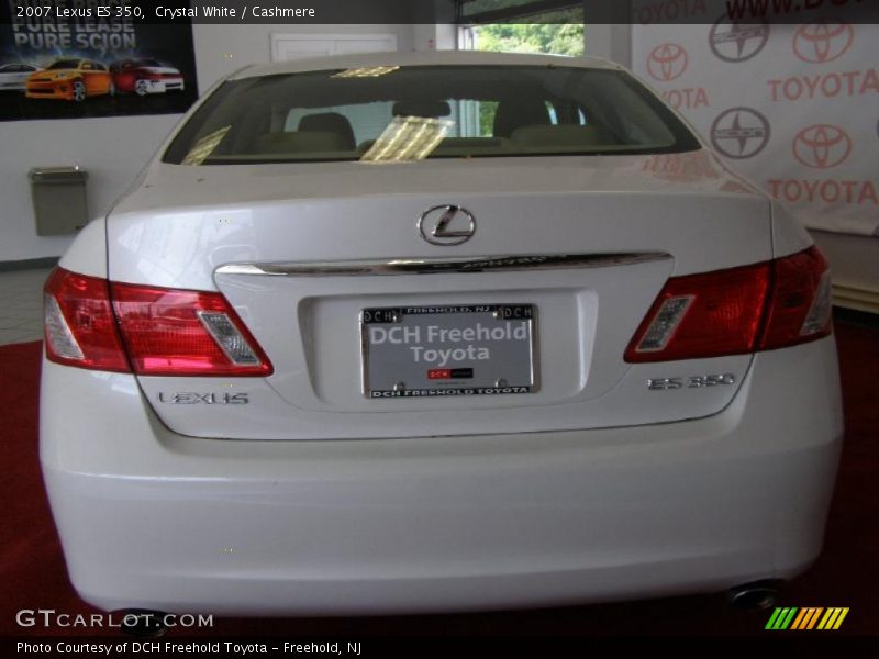 Crystal White / Cashmere 2007 Lexus ES 350