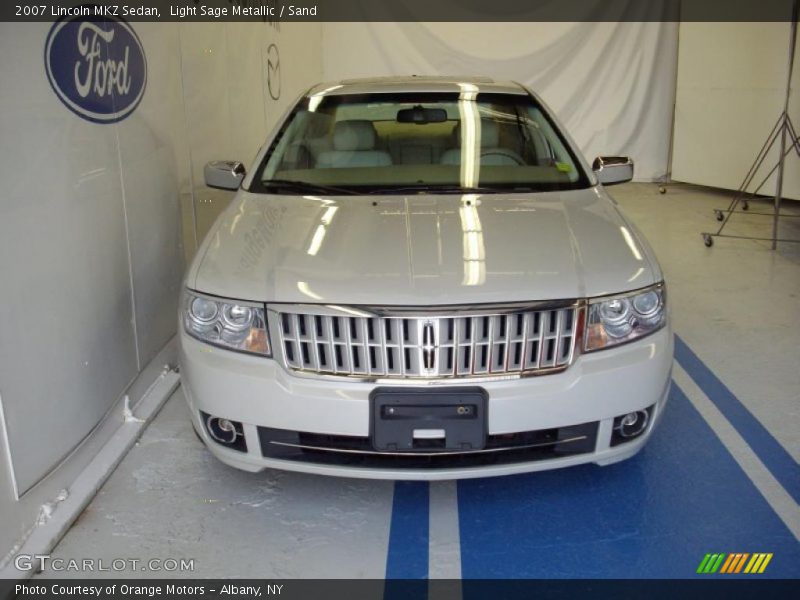 Light Sage Metallic / Sand 2007 Lincoln MKZ Sedan