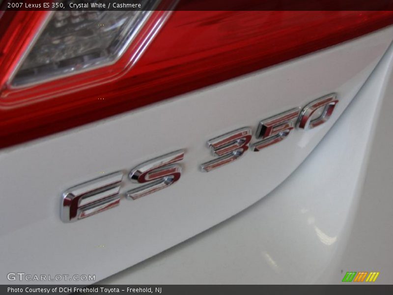 Crystal White / Cashmere 2007 Lexus ES 350