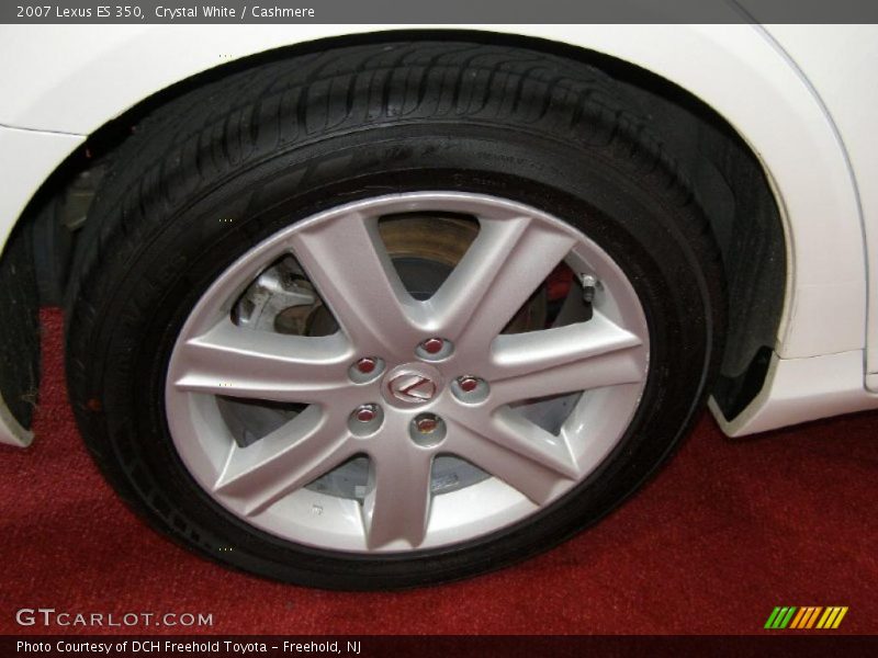 Crystal White / Cashmere 2007 Lexus ES 350