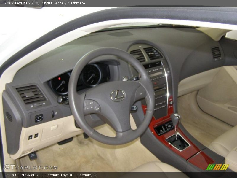 Crystal White / Cashmere 2007 Lexus ES 350