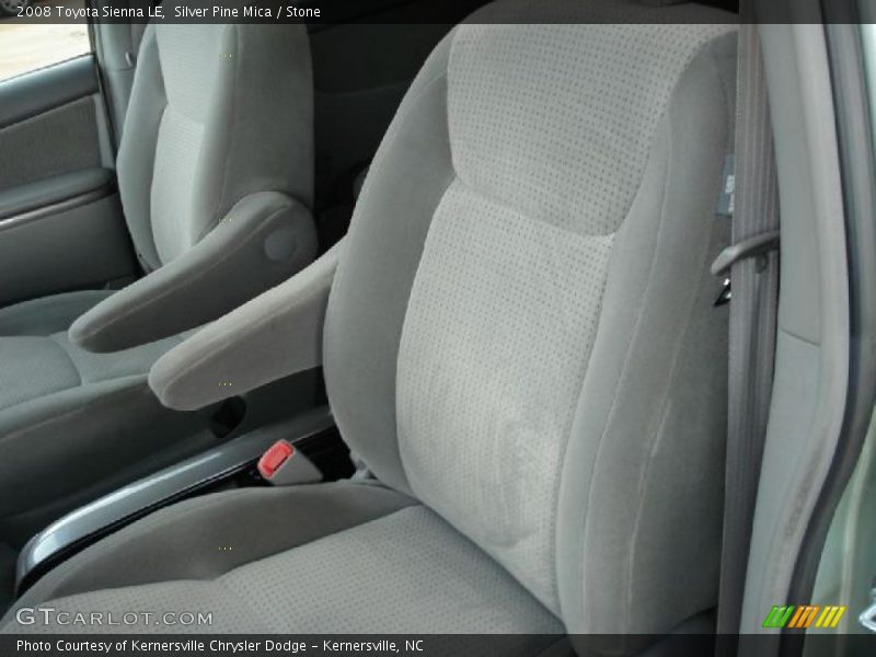 Silver Pine Mica / Stone 2008 Toyota Sienna LE