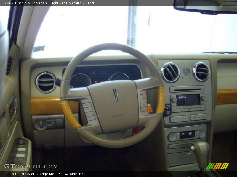 Light Sage Metallic / Sand 2007 Lincoln MKZ Sedan