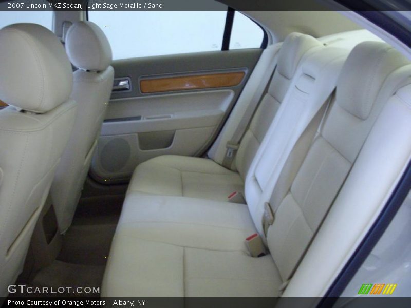 Light Sage Metallic / Sand 2007 Lincoln MKZ Sedan