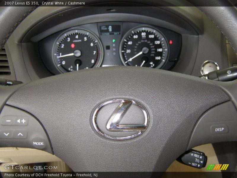 Crystal White / Cashmere 2007 Lexus ES 350