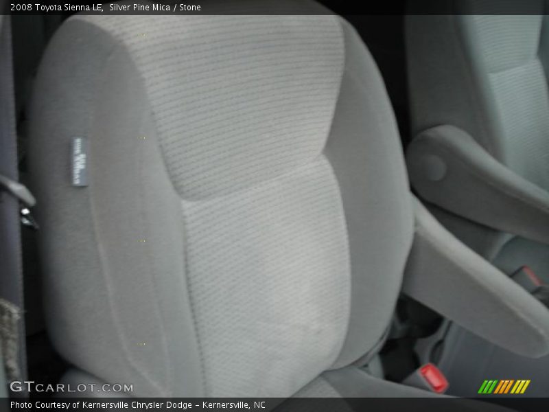 Silver Pine Mica / Stone 2008 Toyota Sienna LE