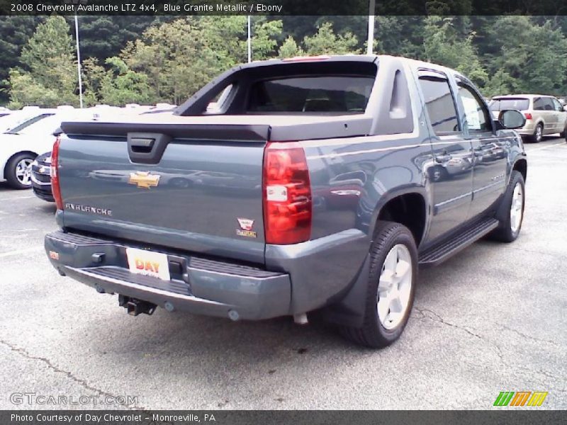 Blue Granite Metallic / Ebony 2008 Chevrolet Avalanche LTZ 4x4
