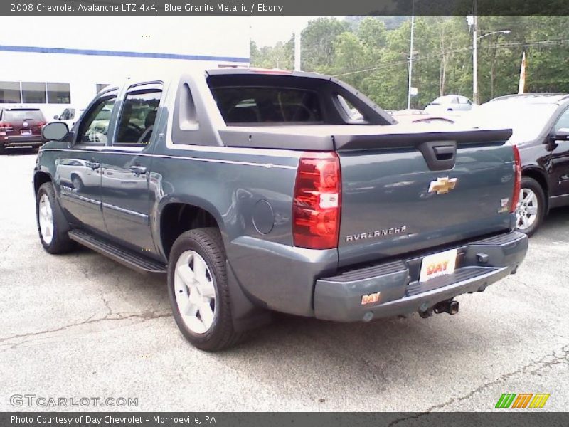 Blue Granite Metallic / Ebony 2008 Chevrolet Avalanche LTZ 4x4