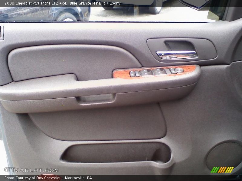 Blue Granite Metallic / Ebony 2008 Chevrolet Avalanche LTZ 4x4