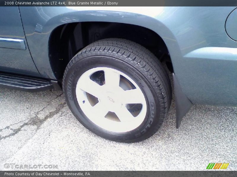 Blue Granite Metallic / Ebony 2008 Chevrolet Avalanche LTZ 4x4