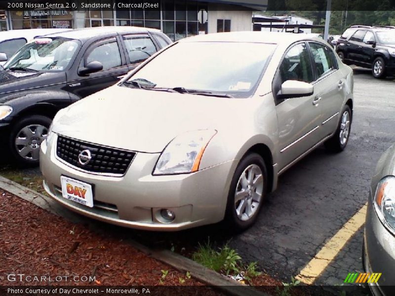 Sandstone / Charcoal/Steel 2008 Nissan Sentra 2.0