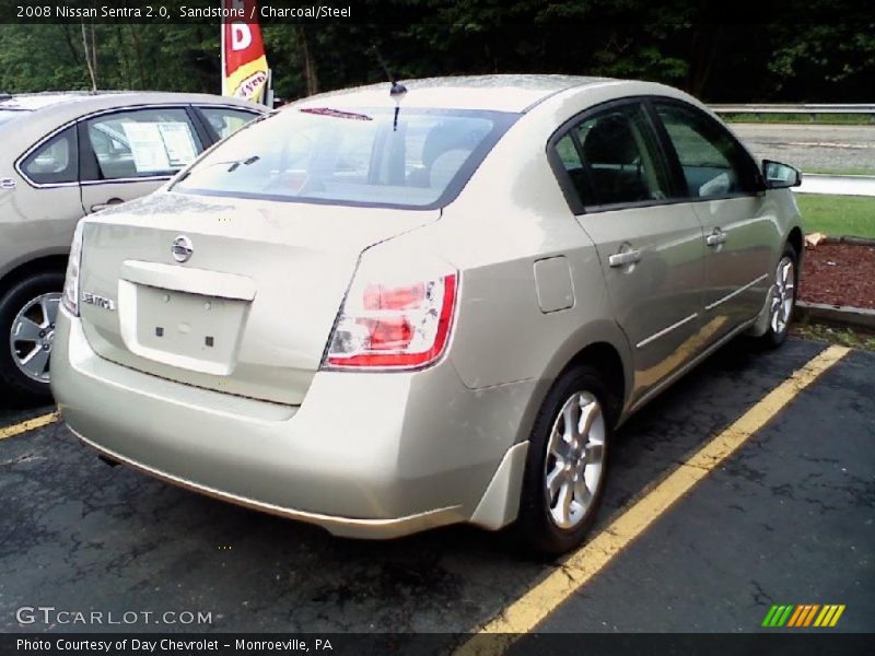 Sandstone / Charcoal/Steel 2008 Nissan Sentra 2.0