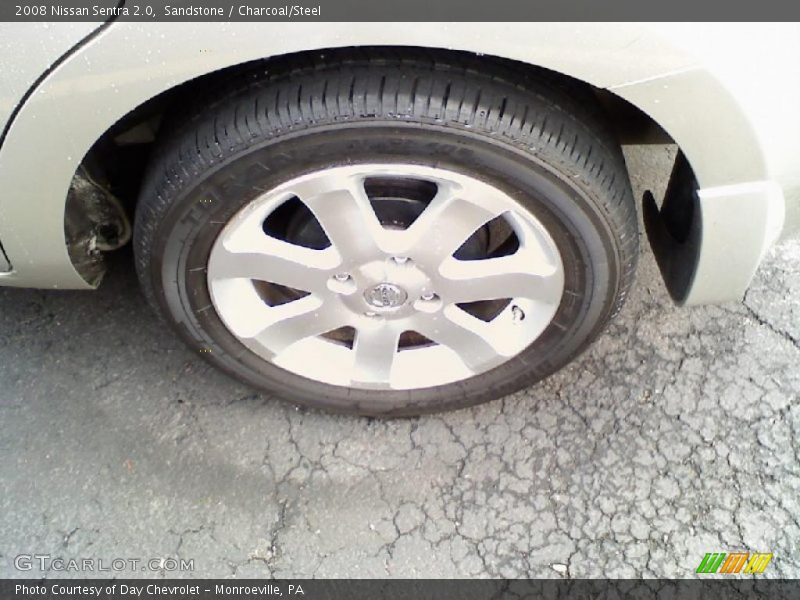 Sandstone / Charcoal/Steel 2008 Nissan Sentra 2.0