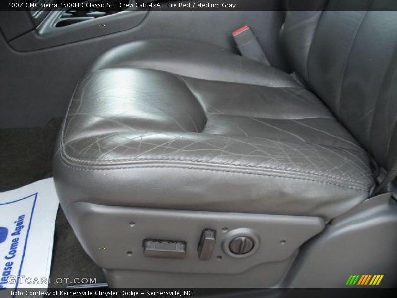 Fire Red / Medium Gray 2007 GMC Sierra 2500HD Classic SLT Crew Cab 4x4