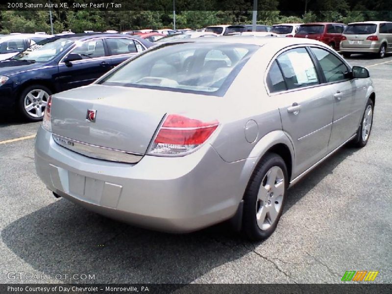 Silver Pearl / Tan 2008 Saturn Aura XE