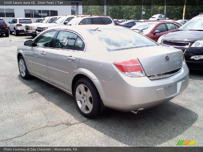 Silver Pearl / Tan 2008 Saturn Aura XE