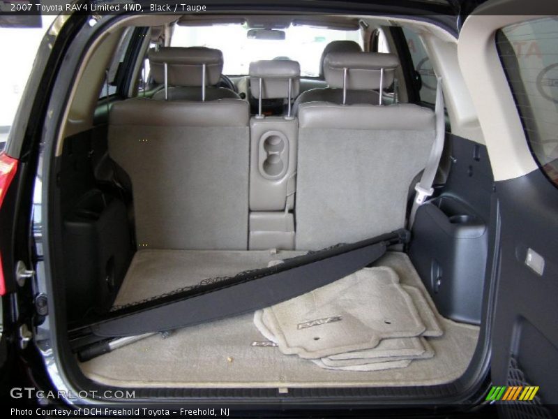 Black / Taupe 2007 Toyota RAV4 Limited 4WD