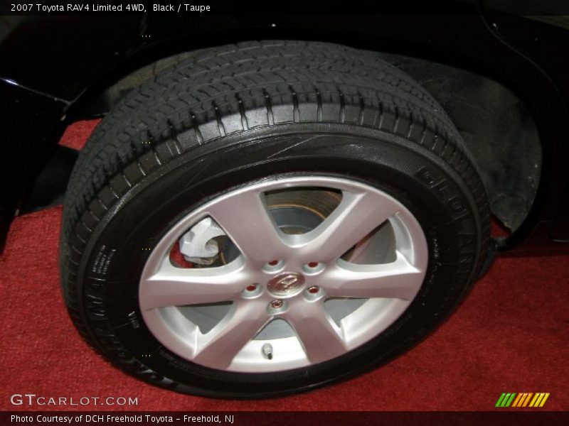 Black / Taupe 2007 Toyota RAV4 Limited 4WD