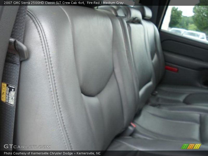 Fire Red / Medium Gray 2007 GMC Sierra 2500HD Classic SLT Crew Cab 4x4
