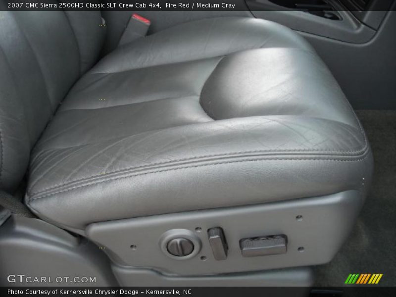 Fire Red / Medium Gray 2007 GMC Sierra 2500HD Classic SLT Crew Cab 4x4