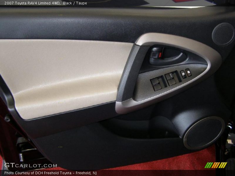 Black / Taupe 2007 Toyota RAV4 Limited 4WD