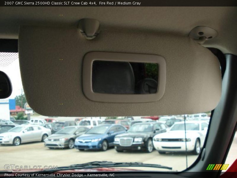 Fire Red / Medium Gray 2007 GMC Sierra 2500HD Classic SLT Crew Cab 4x4