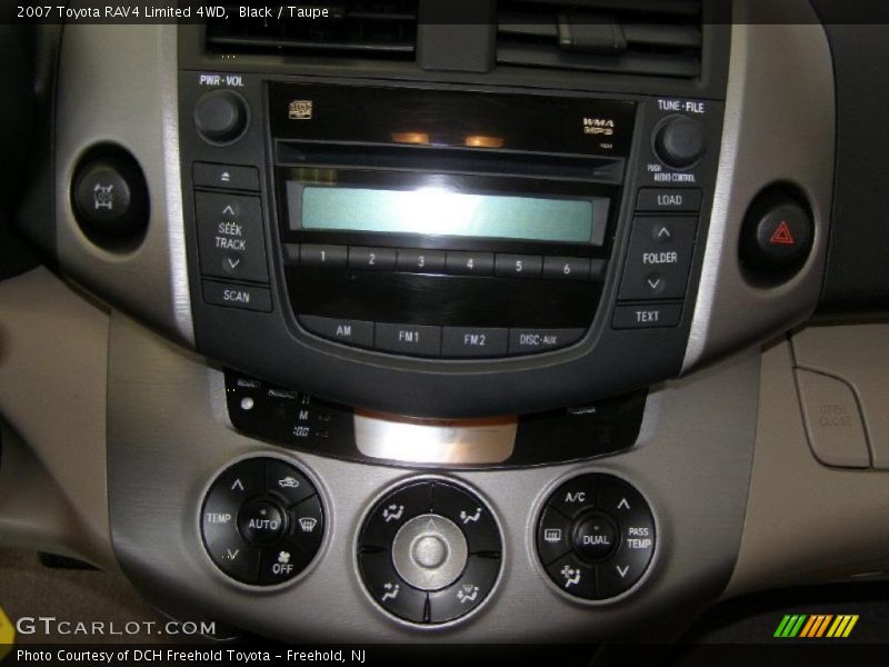 Black / Taupe 2007 Toyota RAV4 Limited 4WD