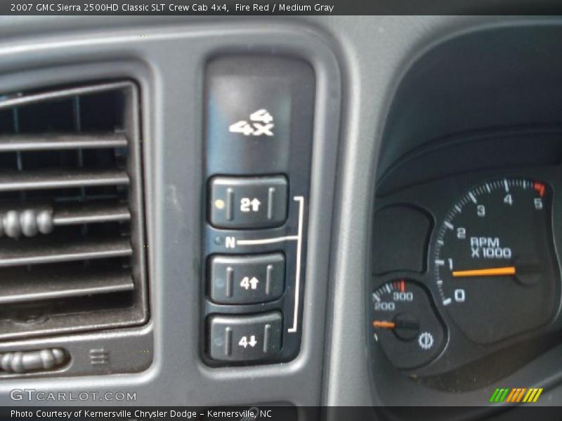 Fire Red / Medium Gray 2007 GMC Sierra 2500HD Classic SLT Crew Cab 4x4