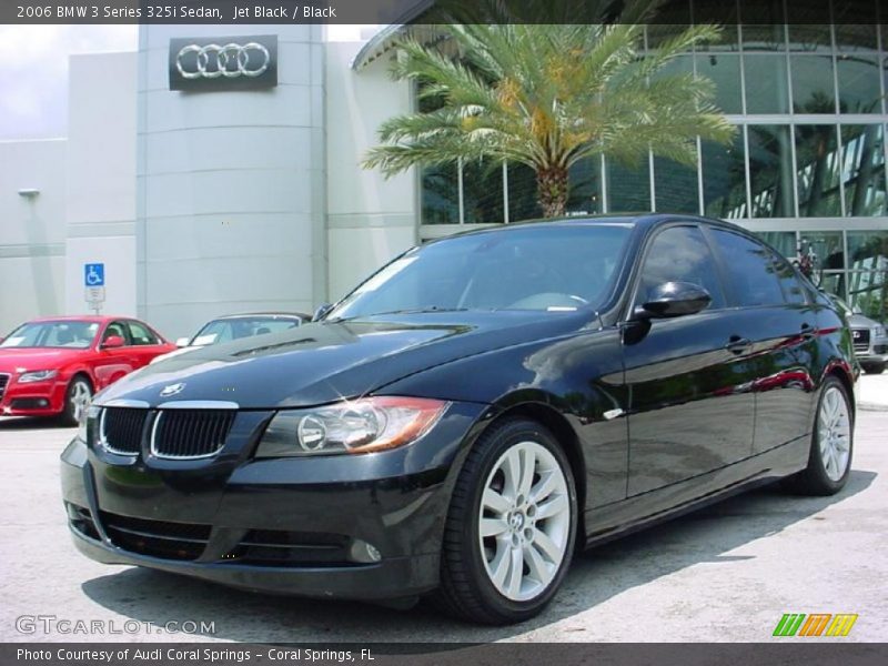 Jet Black / Black 2006 BMW 3 Series 325i Sedan