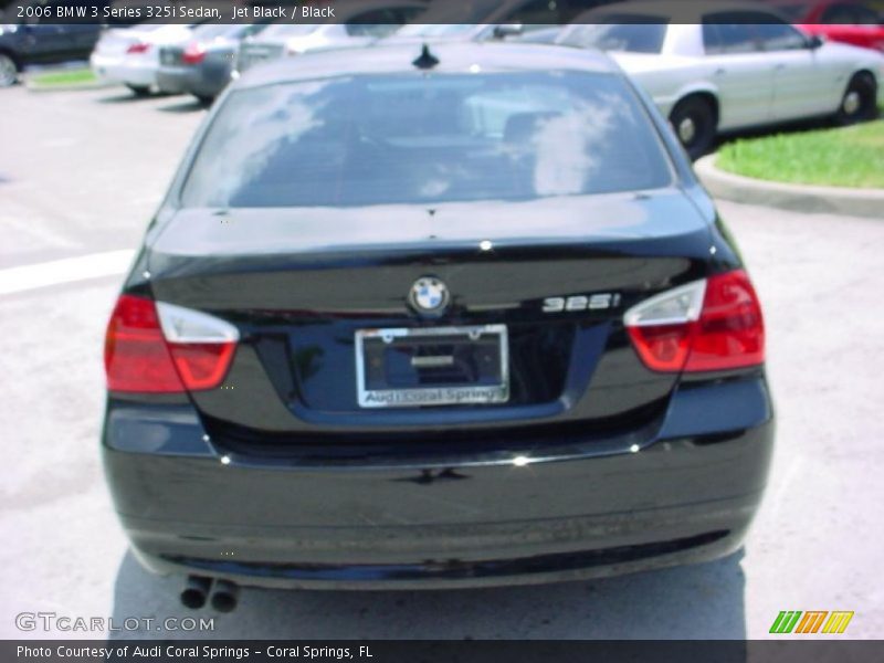 Jet Black / Black 2006 BMW 3 Series 325i Sedan