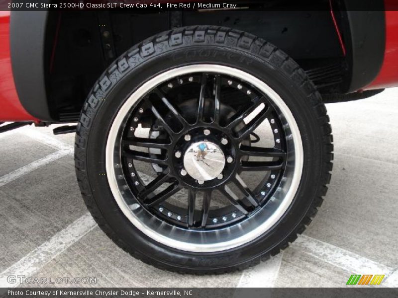 Fire Red / Medium Gray 2007 GMC Sierra 2500HD Classic SLT Crew Cab 4x4
