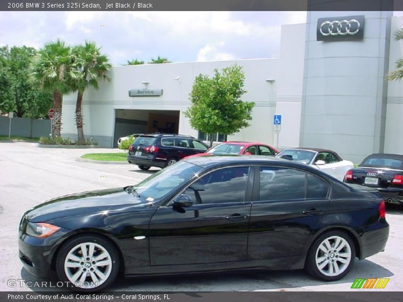 Jet Black / Black 2006 BMW 3 Series 325i Sedan