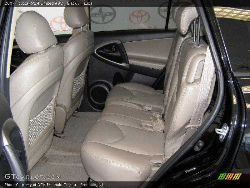Black / Taupe 2007 Toyota RAV4 Limited 4WD