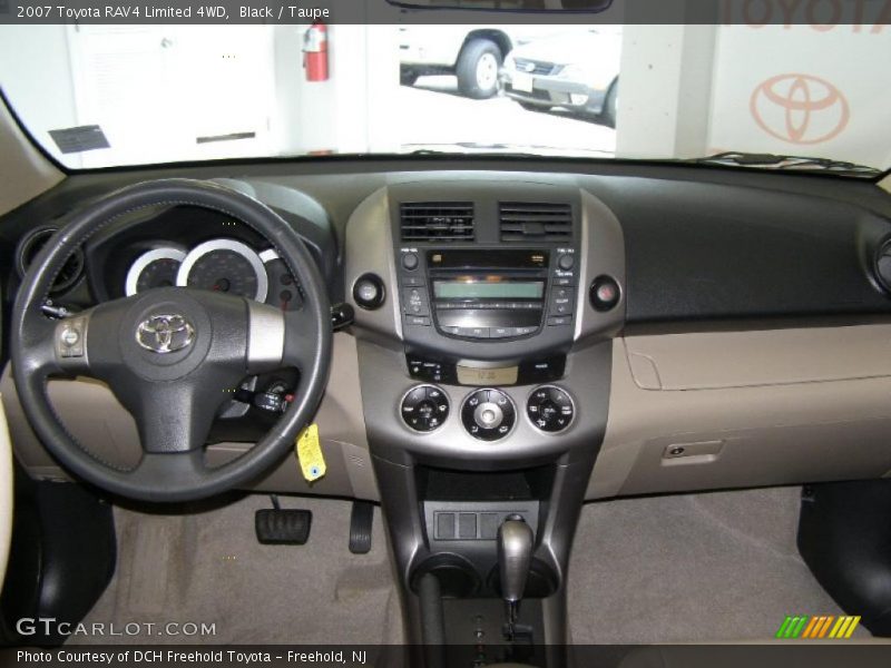 Black / Taupe 2007 Toyota RAV4 Limited 4WD