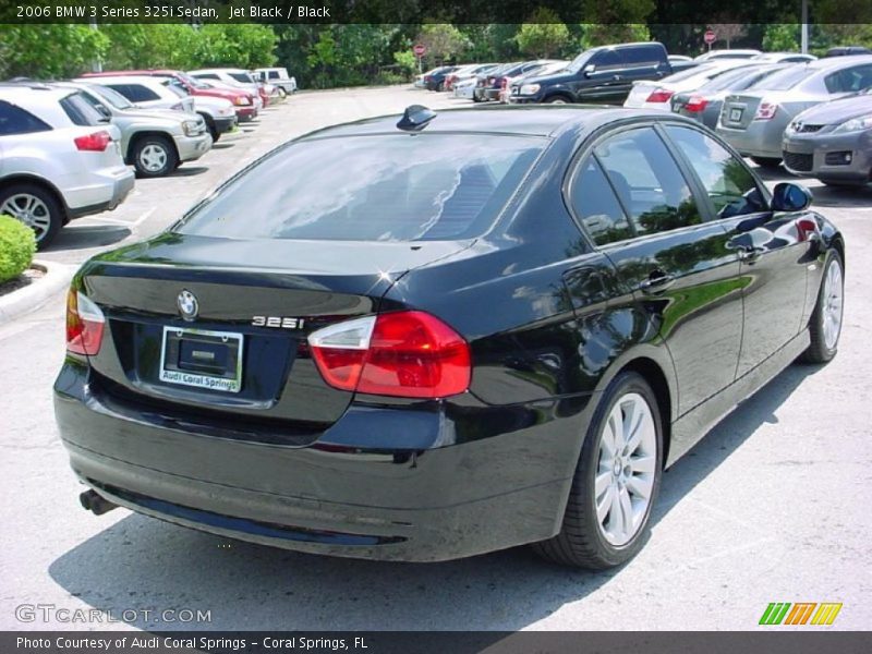 Jet Black / Black 2006 BMW 3 Series 325i Sedan