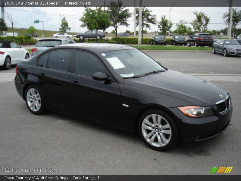 Jet Black / Black 2006 BMW 3 Series 325i Sedan