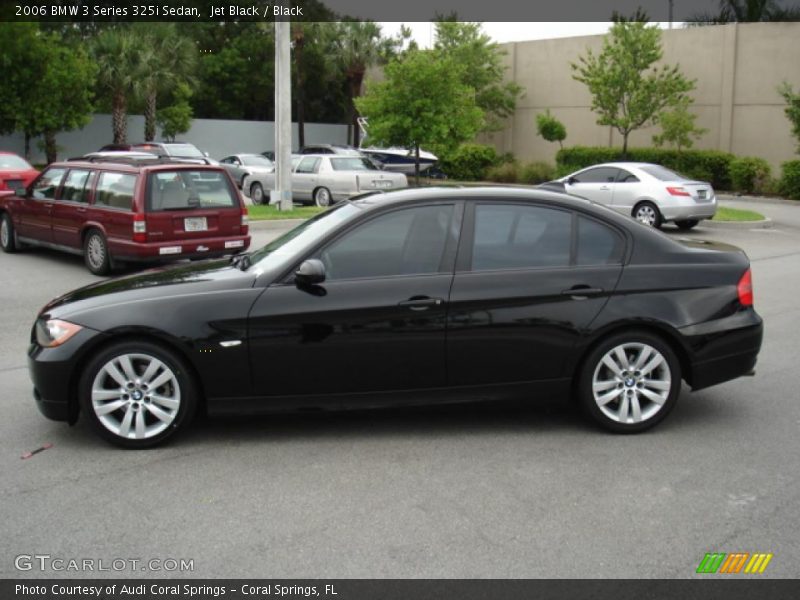Jet Black / Black 2006 BMW 3 Series 325i Sedan