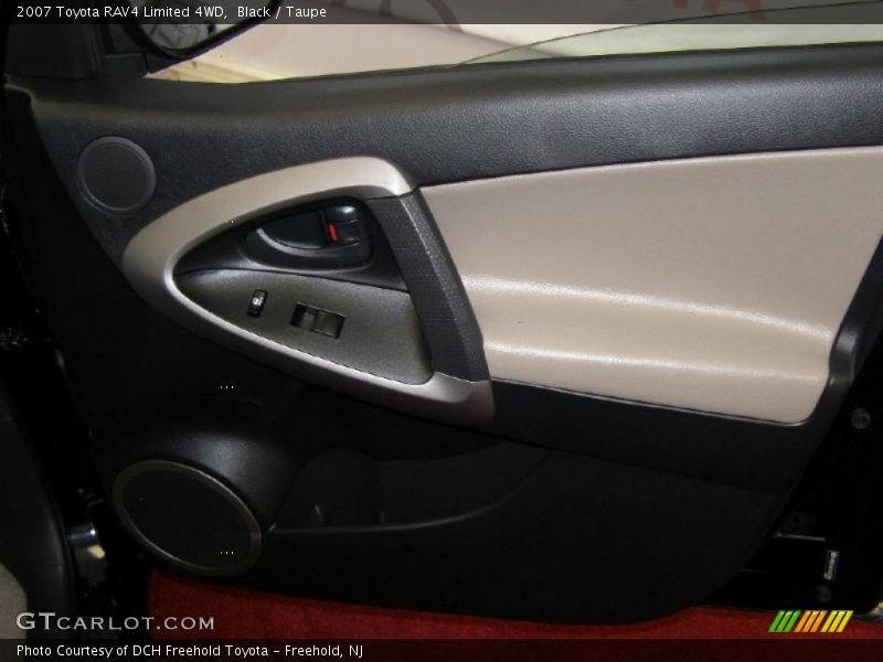 Black / Taupe 2007 Toyota RAV4 Limited 4WD