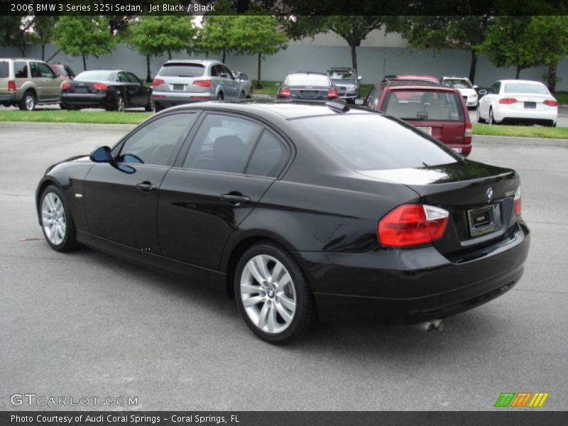 Jet Black / Black 2006 BMW 3 Series 325i Sedan