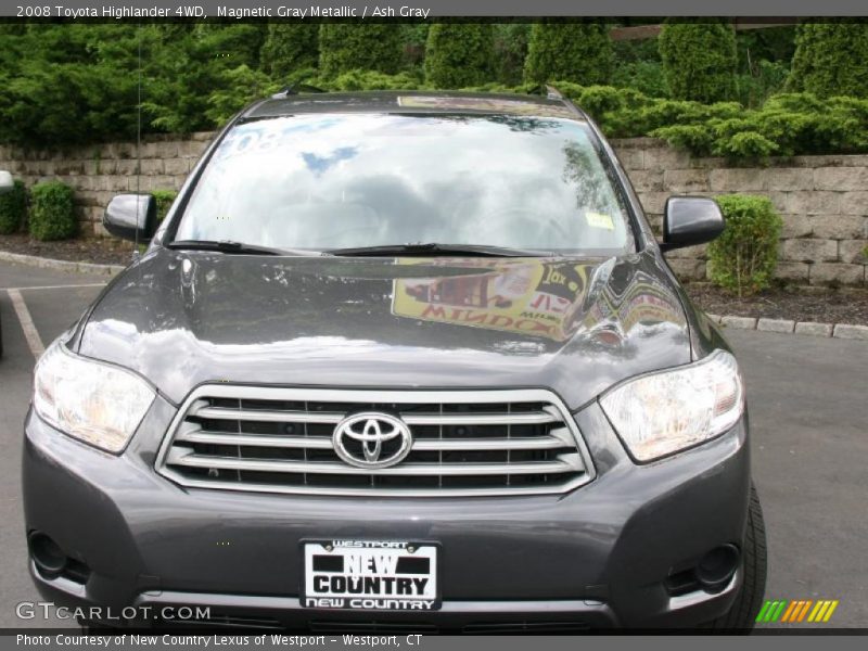 Magnetic Gray Metallic / Ash Gray 2008 Toyota Highlander 4WD