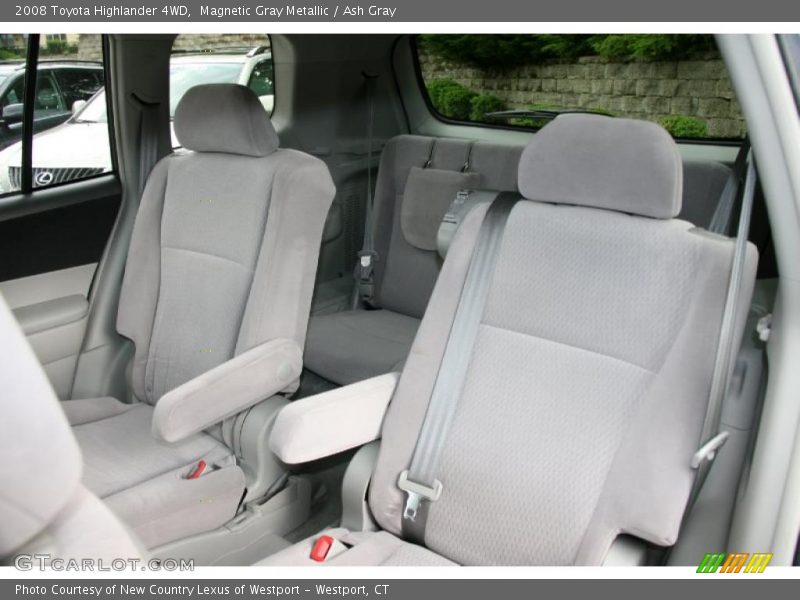Magnetic Gray Metallic / Ash Gray 2008 Toyota Highlander 4WD