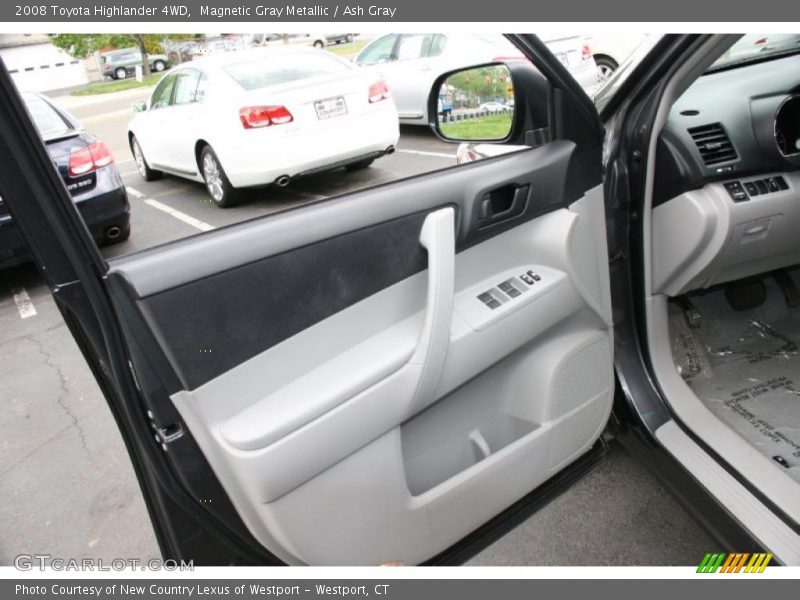 Magnetic Gray Metallic / Ash Gray 2008 Toyota Highlander 4WD