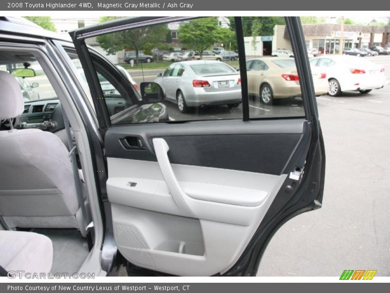Magnetic Gray Metallic / Ash Gray 2008 Toyota Highlander 4WD