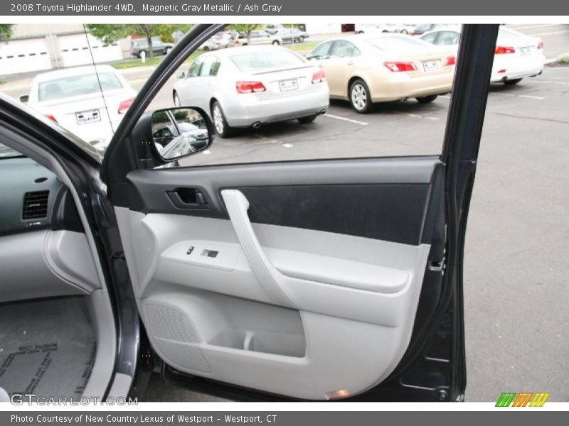 Magnetic Gray Metallic / Ash Gray 2008 Toyota Highlander 4WD
