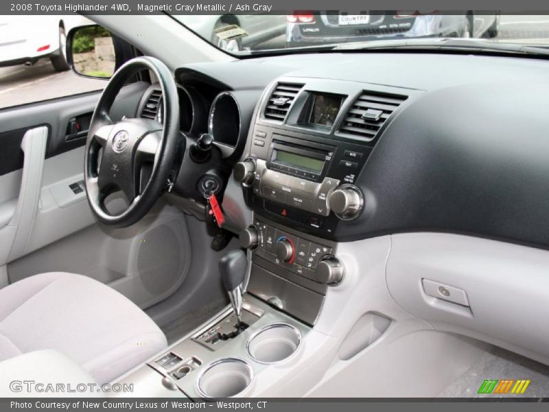 Magnetic Gray Metallic / Ash Gray 2008 Toyota Highlander 4WD