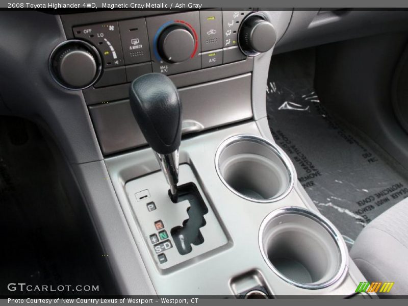 Magnetic Gray Metallic / Ash Gray 2008 Toyota Highlander 4WD