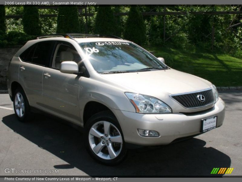 Savannah Metallic / Ivory 2006 Lexus RX 330 AWD